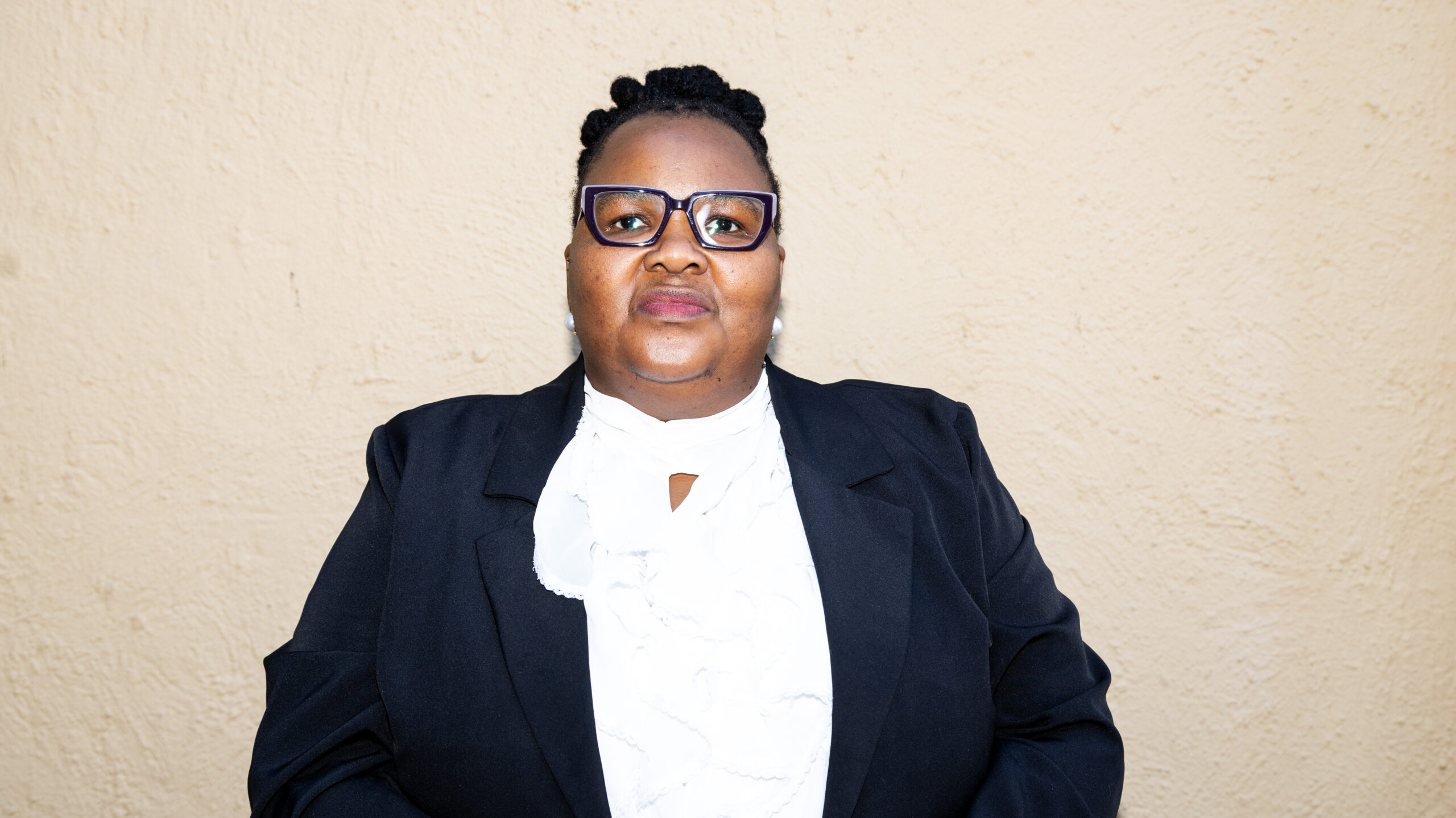 HoD Animal Production and Programme Coordinator Mrs N.E. Nkoanyane
